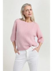 Josephine & Co Sweter "Day" w kolorze jasnoróżowym rozmiar: XL. Różowe swetry Josephine & Co, xl, bez wzorów, z wełny, bez ramiączek. Za 237.17 zł.