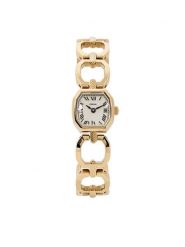 Fossil Zegarek Harlow ES5483 Złoty. Żółte, analogowe zegarki Fossil, ze stali. Za 979.99 zł.