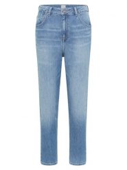 Mustang Jeansy Charlotte 1013598 Niebieski Mom Fit. Niebieskie jeansy Mustang, bez wzorów. Za 389.99 zł.
