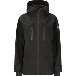 Damska kurtka narciarska Whistler Takoda. Czarne kurtki narciarskie Whistler, bez wzorów, bez kaptura, narciarskie. Za 528.00 zł.