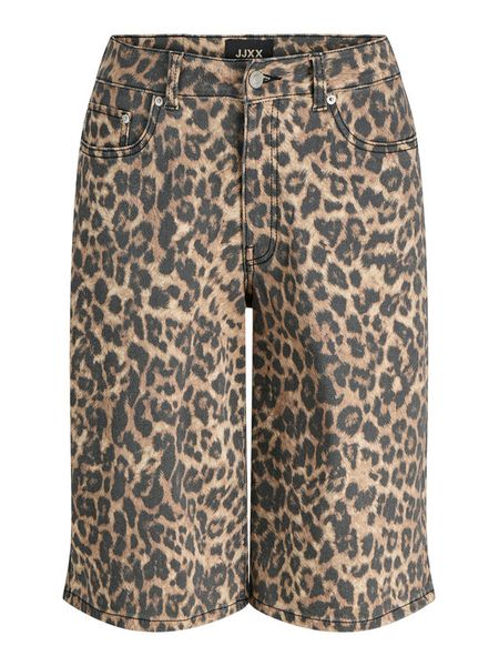 JJXX Bermudy Sarah 12283781 Brązowy Baggy Fit. Brązowe szorty JJXX, bez wzorów, z bawełny. Za 119.99 zł.