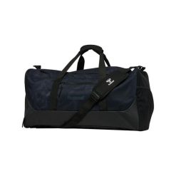 Torba Duffle Hummel Blaze 26 Lead. Czarne torby na ramię Hummel, bez wzorów, z materiału, eleganckie, na ramię, duże, bez dodatków. Za 249.00 zł.