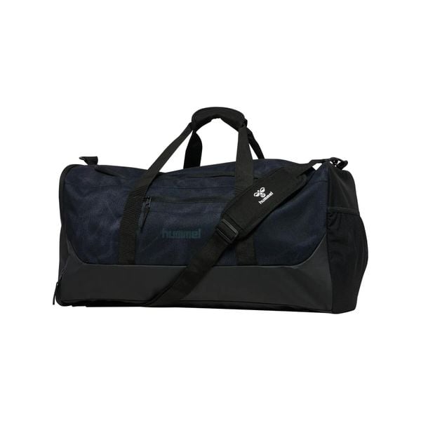Torba Duffle Hummel Blaze 26 Lead. Czarne torby na ramię Hummel, bez wzorów, z materiału, eleganckie, na ramię, duże, bez dodatków. Za 223.00 zł.
