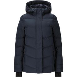 Kurtka narciarska damska Whistler Cheno W-PRO 10000. Niebieskie kurtki narciarskie Whistler, bez wzorów, bez kaptura, narciarskie. W wyprzedaży za 441.99 zł.