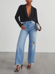 Milan Kiss Bluzka w kolorze czarnym rozmiar: L. Czarne bluzki Milan Kiss, l, bez wzorów, bez kołnierzyka, bez ramiączek. Za 130.99 zł.