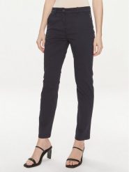 Napapijri Spodnie materiałowe Meridian NP0A4GYE Granatowy Regular Fit. Niebieskie spodnie materiałowe Napapijri, bez wzorów, z bawełny. Za 249.99 zł.
