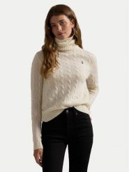 Polo Ralph Lauren Golf 211888686012 Biały Regular Fit. Białe golfy Polo Ralph Lauren, xs, bez wzorów, z wełny, bez ramiączek. Za 1,199.00 zł.