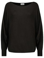 Sublevel Sweter w kolorze czarnym rozmiar: M/L. Czarne swetry Sublevel, l, bez wzorów, bez ramiączek. Za 123.25 zł.