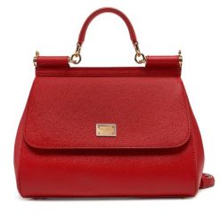 Torebka Dolce&Gabbana. Czerwone torebki klasyczne Dolce&Gabbana, bez wzorów, bez dodatków. Za 6,369.00 zł.