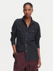 G-Star Raw Koszula D30440 E356 Granatowy Regular Fit. Niebieskie koszule G-Star Raw, l, bez wzorów, z bawełny, retro, bez kołnierzyka, bez ramiączek. Za 389.99 zł.