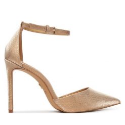 Szpilki Aldo. Żółte szpilki Aldo, bez wzorów, bez obcasa, na szpilce, bez zapięcia. Za 419.99 zł.