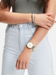 Liebeskind Chronograf w kolorze srebrno-złoto-białym rozmiar: onesize. Szare, analogowe zegarki Liebeskind, ze stali. Za 435.87 zł.