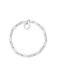 Thomas Sabo Srebrna bransoletka rozmiar: onesize. Szare bransoletki Thomas Sabo, srebrne. Za 99.95 zł.