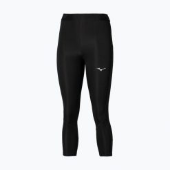 Legginsy damskie Mizuno Core Impulse 34. Czarne legginsy Mizuno, bez wzorów, do biegania. Za 119.99 zł.