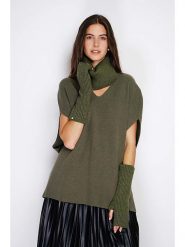 William de Faye Szal-koło w kolorze khaki - 30 x 28 cm rozmiar: onesize. Brązowe szaliki William de Faye, bez wzorów, z kaszmiru. Za 66.00 zł.
