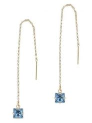 Otazu Pozłacane kolczyki z kryształami rozmiar: onesize. Żółte kolczyki Otazu, z kryształem, pozłacane, z zapięciem typu bigiel. Za 73.99 zł.