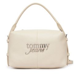 Torebka Tommy Jeans. Torebki klasyczne Tommy Jeans, bez wzorów, z jeansu, bez dodatków. Za 449.99 zł.