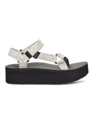 Teva Sandały "Universal" w kolorze jasnoszarym rozmiar: 36. Szare sandały Teva, bez wzorów, klasyczne, z otwartym noskiem, bez obcasa, bez zapięcia. Za 95.92 zł.