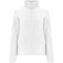 Damska Bluza Polarowa Artic Z Pełnym Zamkiem Błyskawicznym. Białe bluzy ROLY, na zimę, s, bez wzorów, z polaru, bez kaptura. Za 110.99 zł.