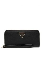 Guess Duży Portfel Damski 170469 Czarny. Czarne portfele Guess, z aplikacjami, ze skóry. Za 189.99 zł.