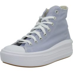 Tenisówki Converse Model Chuck Taylor All Star Move Platform Kolor Fioletowy. Fioletowe trampki Converse, bez wzorów, z tkaniny, bez zapięcia. Za 215.99 zł.