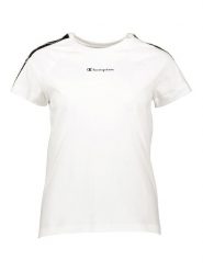 Champion Koszulka w kolorze białym rozmiar: XL. Białe bluzki Champion, xl, bez wzorów, z bawełny, bez kołnierzyka, bez ramiączek. Za 78.50 zł.