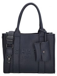 Charm Torebka w kolorze granatowym - 34 x 27 x 15 cm rozmiar: onesize. Niebieskie torby na ramię Charm, bez wzorów, z materiału, na ramię, bez dodatków. Za 152.98 zł.