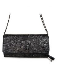 ORE10 Skórzana torebka "Maris" w kolorze czarnym - 25 x 14 x 4 cm rozmiar: onesize. Czarne torby na ramię ORE10, bez wzorów, z materiału, na ramię, bez dodatków. Za 173.99 zł.