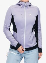 Bluza polarowa damska Hannah Nela Hoody. Fioletowe bluzy Hannah, na zimę, l, bez wzorów, z materiału, bez kaptura. Za 510.20 zł.