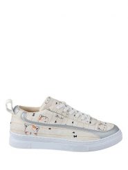 Streetfly Sneakersy w kolorze kremowym ze wzorem rozmiar: 40. Brązowe trampki Streetfly, bez wzorów, bez zapięcia. Za 171.68 zł.