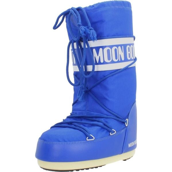 Buty MOON BOOT 14004400 075 Niebieski. Niebieskie trekkingi Moon Boot, z tkaniny, trekkingowe. Za 826.99 zł.
