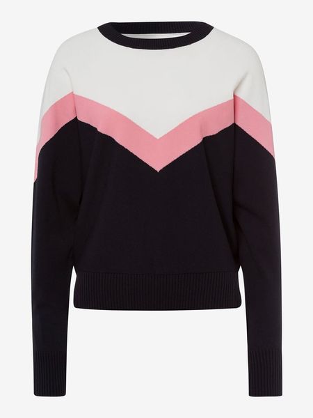 BRAX Bluza "Feline" w kolorze czarno-białym rozmiar: 40. Białe bluzy Brax, bez wzorów, z bawełny, bez kaptura. Za 104.89 zł.