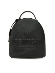 LOVE MOSCHINO Plecak JC4116PP1ML1000A Czarny. Czarne plecaki Love Moschino, bez wzorów, ze skóry. Za 669.99 zł.