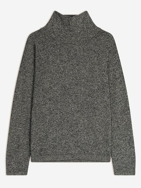 AUTHENTIC CASHMERE Kaszmirowy sweter "Cheviot" w kolorze czarnym rozmiar: XL. Czarne swetry AUTHENTIC CASHMERE, xl, bez wzorów, z kaszmiru, bez ramiączek. Za 359.95 zł.