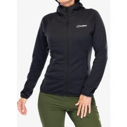 Bluza polarowa damska Berghaus Heuberg Hoody. Czarne bluzy Berghaus, s, bez wzorów, z polaru, bez kaptura. Za 403.99 zł.