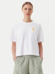 Fila T-Shirt Lisakovsk FAW1044 Biały Loose Fit. Białe t-shirty Fila, xs, bez wzorów, z syntetyku, bez kołnierzyka, bez ramiączek. Za 89.99 zł.
