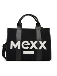 MEXX Torebka MEXX-A-001-07 Czarny. Czarne torebki klasyczne Mexx, bez wzorów, z materiału, bez dodatków. Za 159.99 zł.