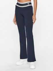 Guess Spodnie dresowe V3BB09 KBCK2 Granatowy Regular Fit. Niebieskie spodnie dresowe Guess, m, z aplikacjami, z dresówki. Za 239.99 zł.