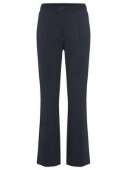 Olsen Spodnie w kolorze granatowym rozmiar: 48. Niebieskie spodnie materiałowe Olsen, na co dzień, bez wzorów, z materiału. Za 139.54 zł.