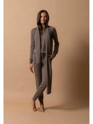 Perfect Cashmere Kaszmirowy szal "Kelly" w kolorze brązowym - 200 x 30 cm rozmiar: onesize. Brązowe szaliki Perfect Cashmere, bez wzorów, z kaszmiru. Za 283.48 zł.