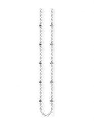 Thomas Sabo Srebrny naszyjnik - dł. 90 cm rozmiar: 90 cm. Szare naszyjniki Thomas Sabo, srebrne. Za 150.95 zł.