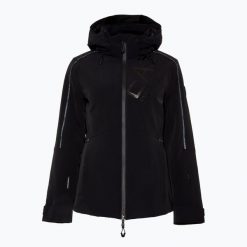 Kurtka narciarska damska EA7 Emporio Armani Ski Cortina Logo Toray. Czarne kurtki narciarskie EA7 Emporio Armani, l, bez wzorów, z elastanu, bez kaptura, narciarskie, Dermizax. Za 1,999.00 zł.