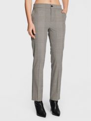 TWINSET Spodnie materiałowe 222TP250J Szary Regular Fit. Szare spodnie materiałowe Twinset, bez wzorów, z materiału. Za 679.99 zł.
