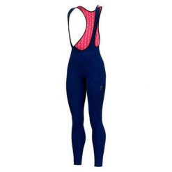 Spodnie rowerowe damskie Alé Cycling Solid Essential Bib. Niebieskie spodnie sportowe ALÉ CYCLING, xl, bez wzorów, rowerowe. W wyprzedaży za 373.99 zł.