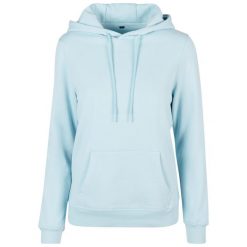 Podstawowa Bluza Damska. Niebieskie bluzy BUILD YOUR BRAND, m, bez wzorów, bez kaptura. Za 120.99 zł.