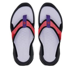 Japonki Salomon. Fioletowe klapki Salomon, bez wzorów, bez obcasa. Za 219.99 zł.
