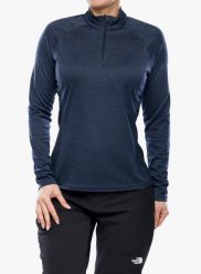 Bluza termoaktywna damska Montane Dart Zip Neck. Niebieskie bluzy Montane, xl, bez wzorów, z materiału, bez kaptura. Za 158.29 zł.