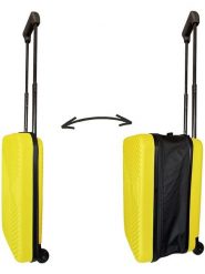 Joybos Walizka w kolorze żółtym - 34 x 47,5 x 28 cm rozmiar: onesize. Żółte walizki Joybos, bez wzorów. Za 169.99 zł.