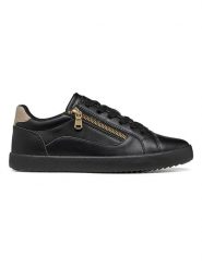 Geox Sneakersy "Blomiee" w kolorze czarnym rozmiar: 39. Czarne trampki Geox, bez wzorów, za kostkę, bez zapięcia. Za 329.95 zł.