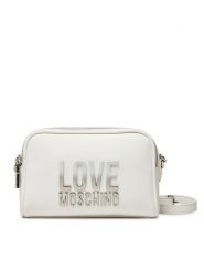 LOVE MOSCHINO Torebka JC4255PP0MKD0100 Biały. Białe listonoszki Love Moschino, bez wzorów, ze skóry, bez dodatków. Za 519.99 zł.